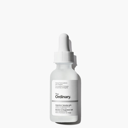The Ordinary Argireline Solution 10% lightweight peptide serum to target dynamic folds and wrinkles